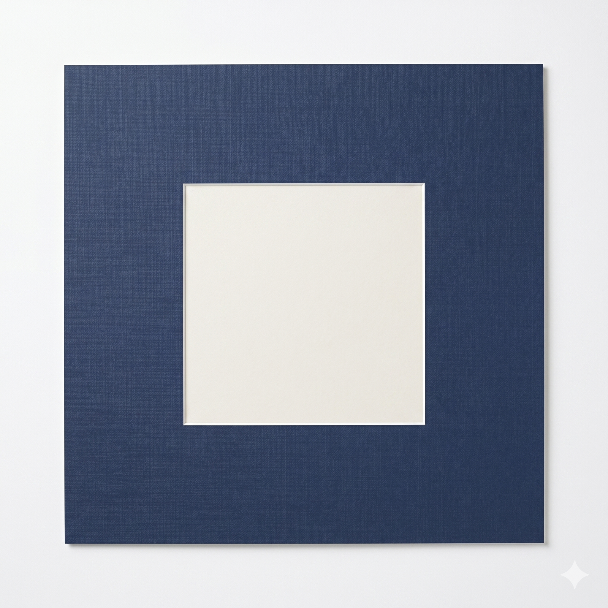 Navy blue 150mm photo frame matte (2)