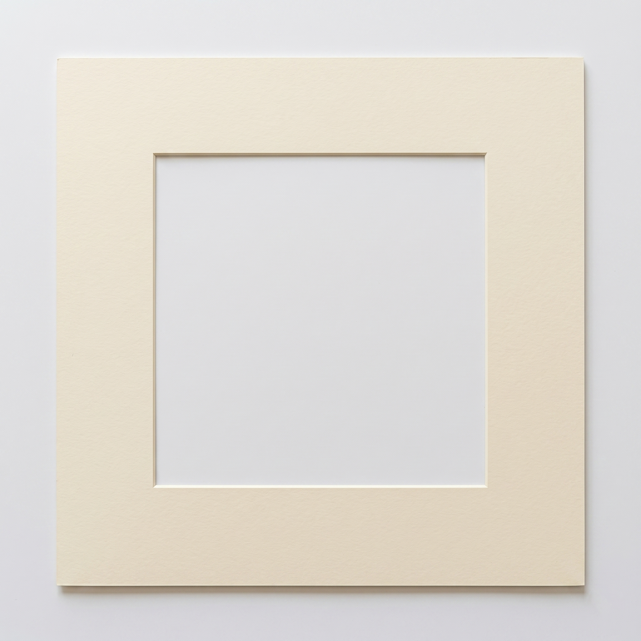 Matte white 150mm picture frame matte