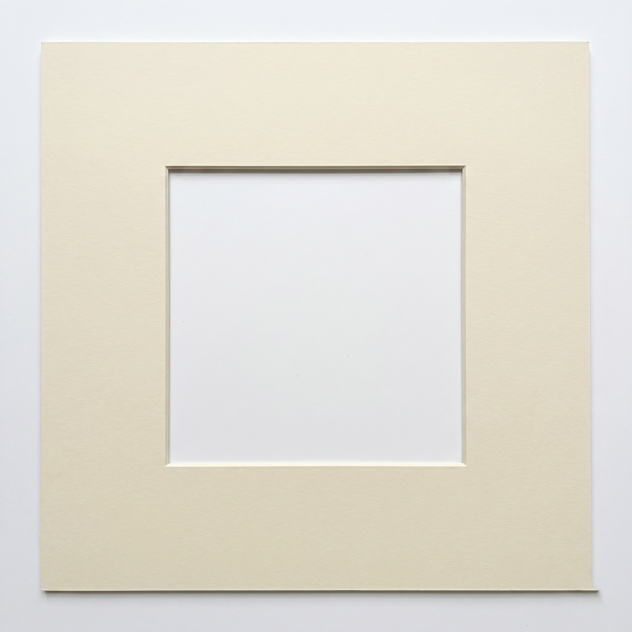 Off white matte 150mm picture frame matte
