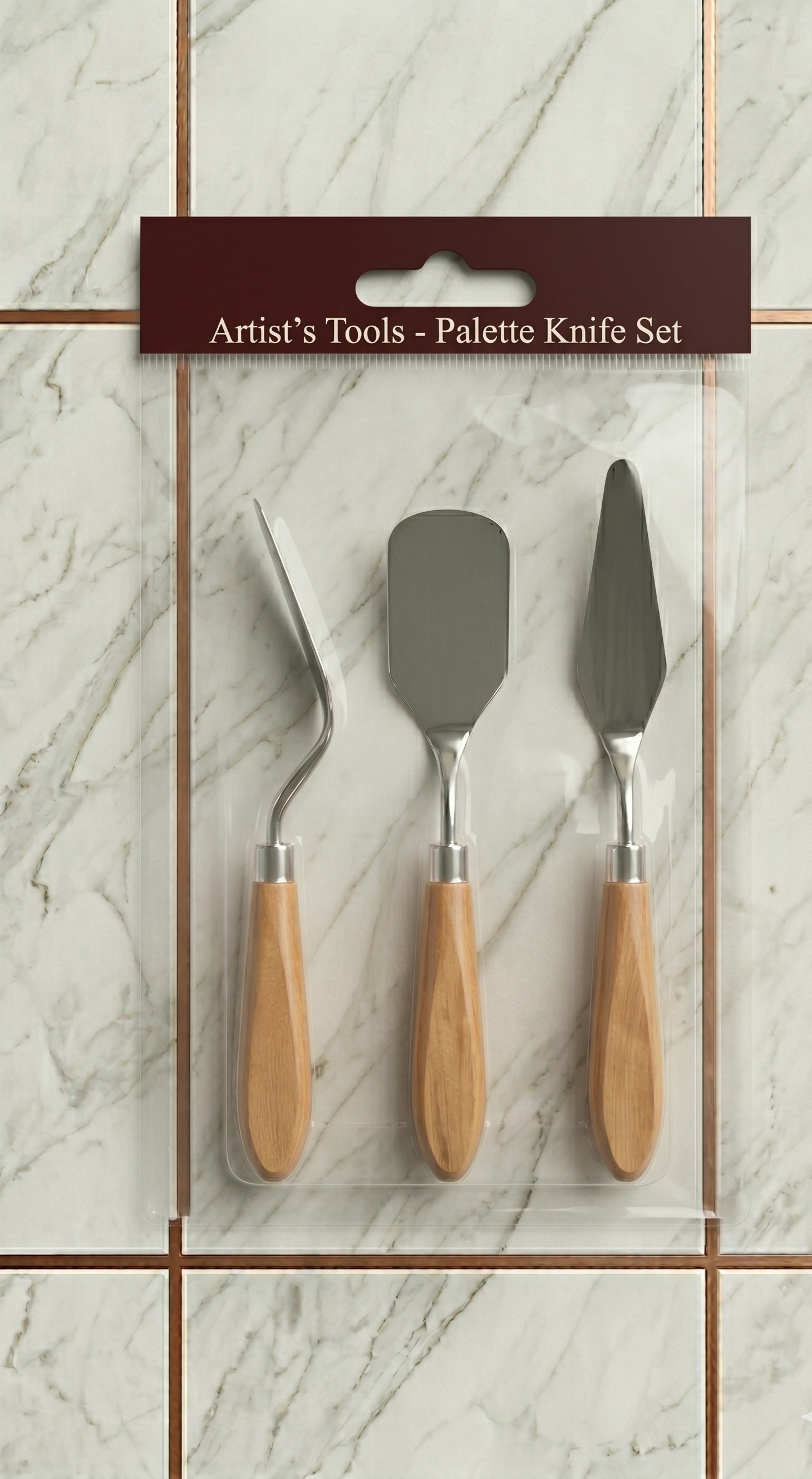 3 pc set artist pallette knife