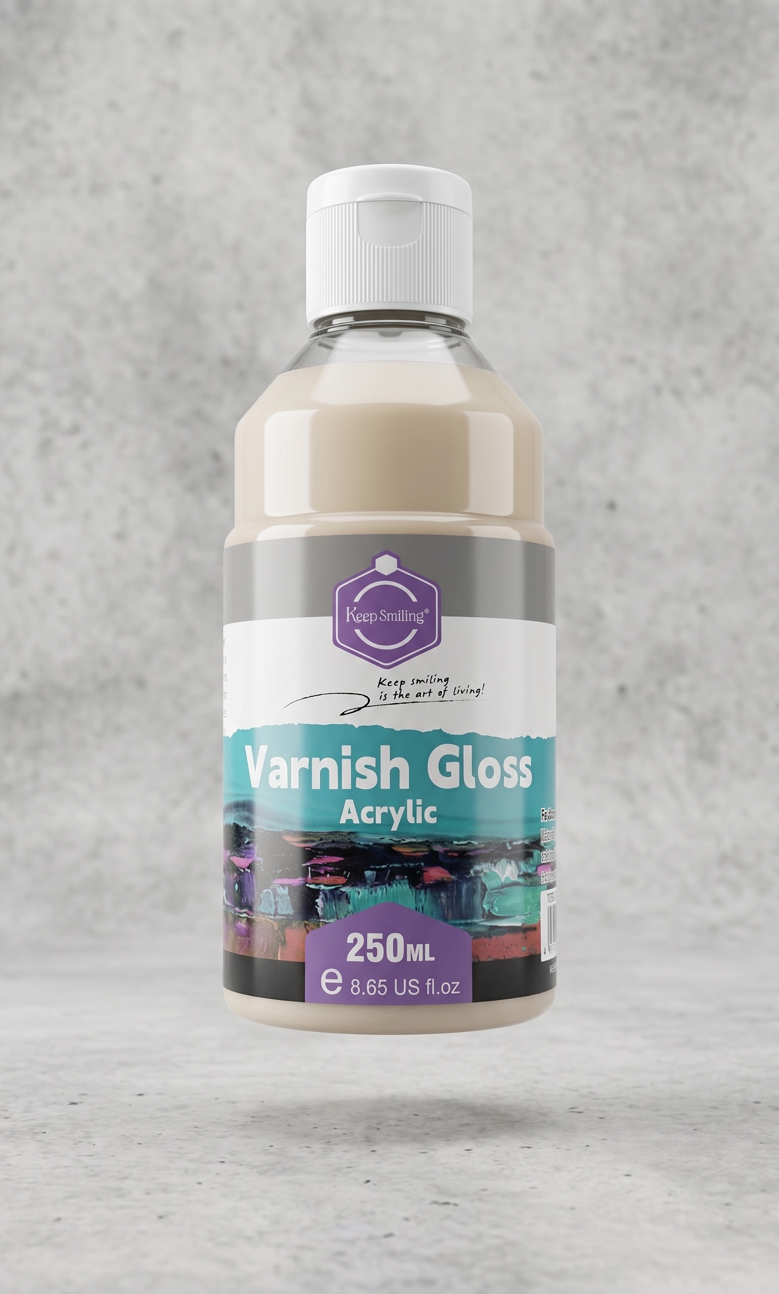 250ml Varnish gloss Acrylic