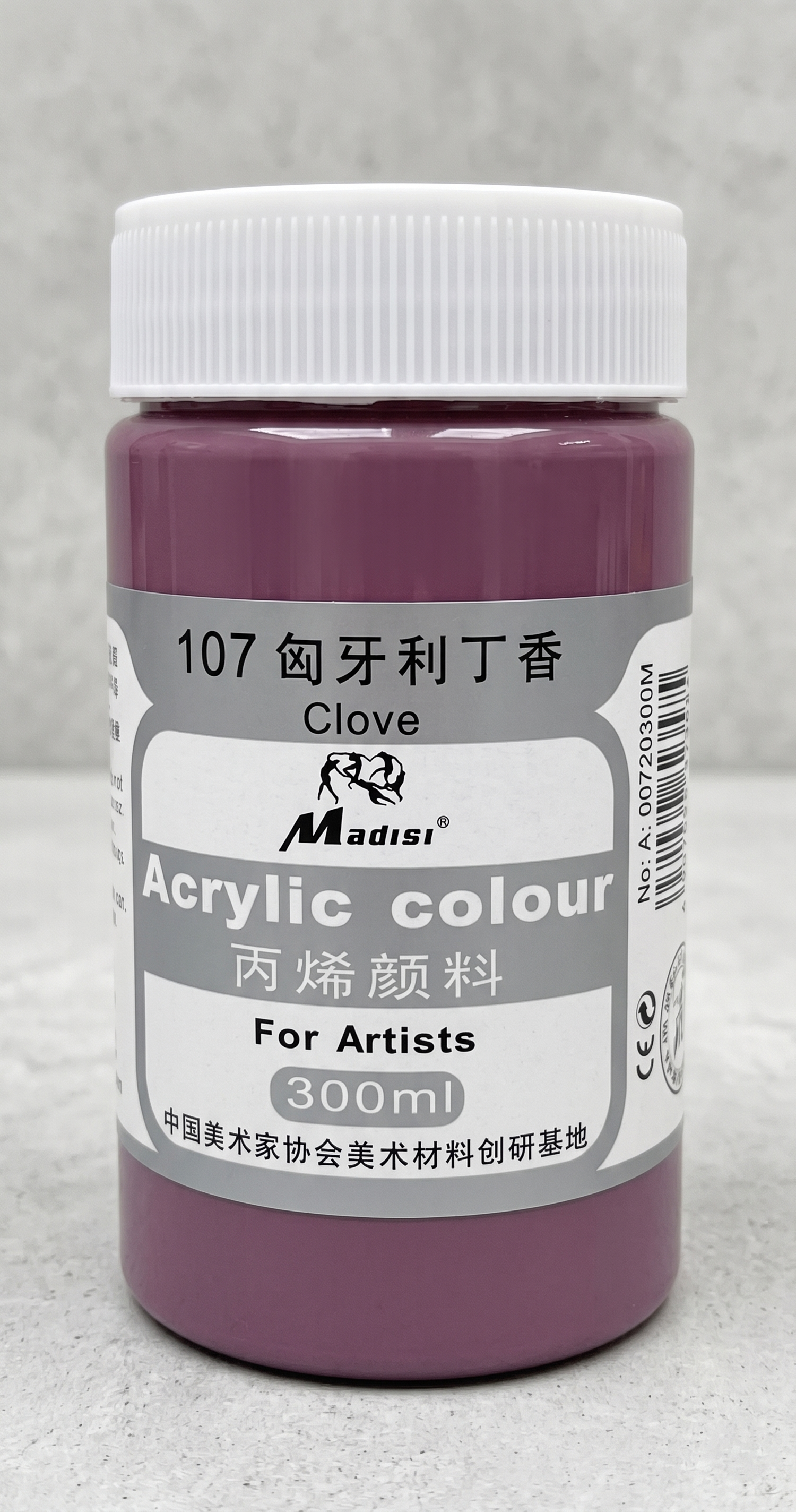 300ml quality Acrylic Paint colour code 107