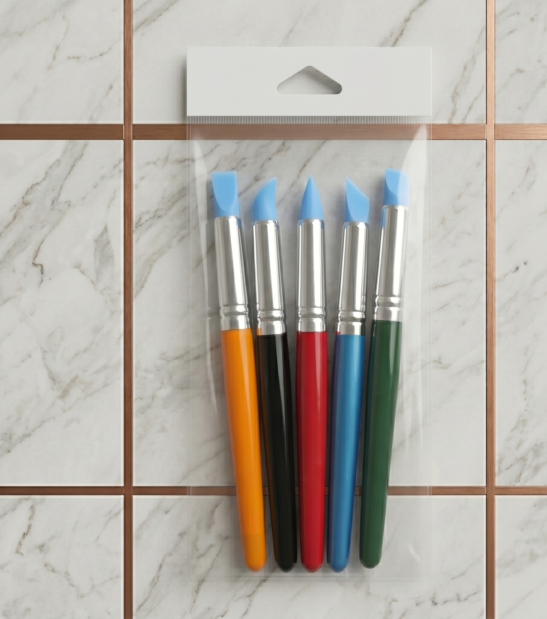 5-piece set of silicone color shapers