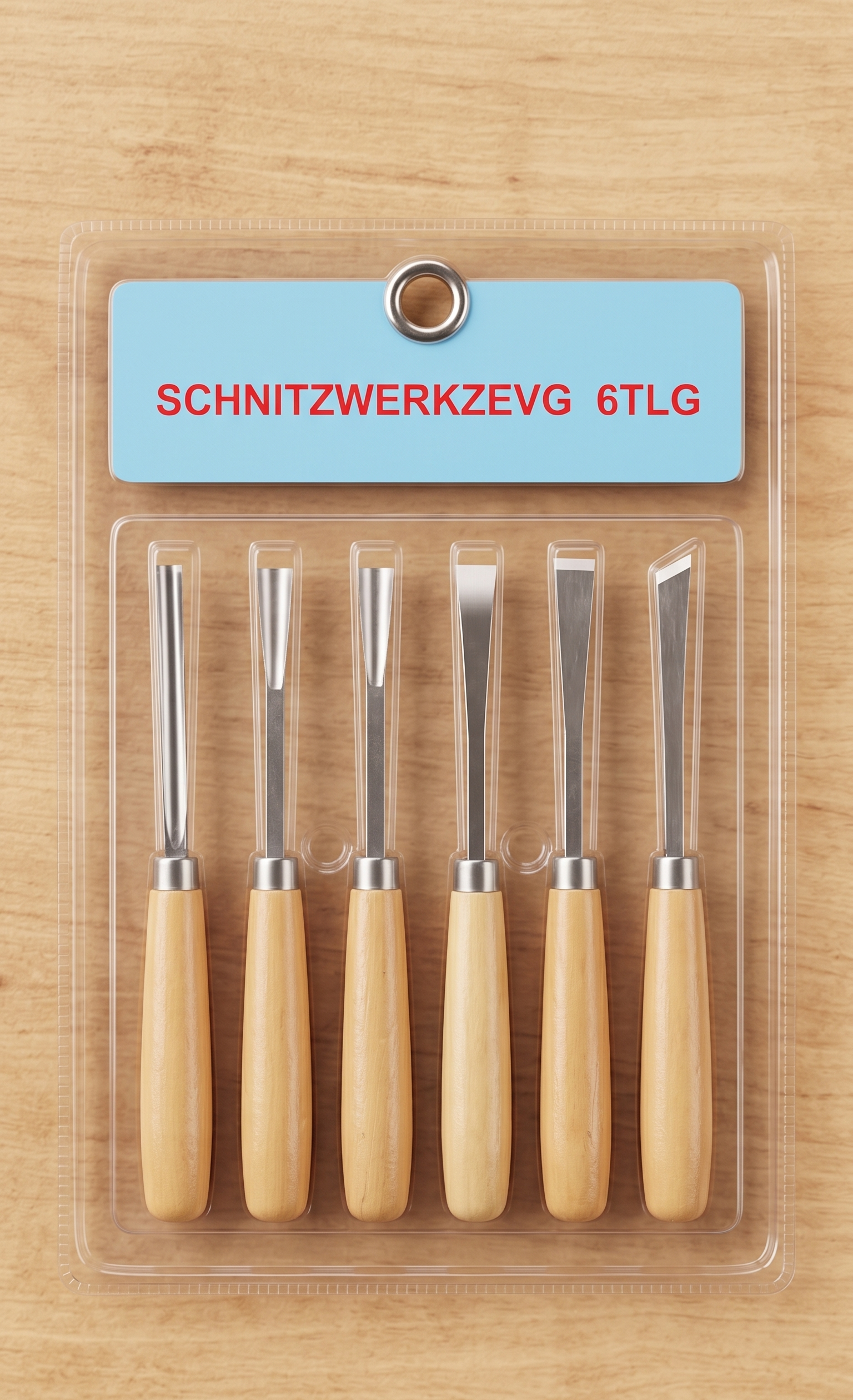 High quality Schnitzwerkzevg 6TLG Carving chisel