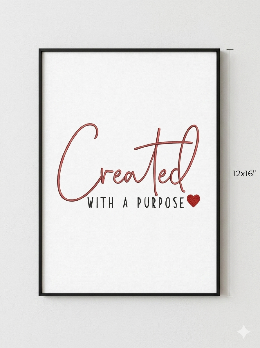 Framed interior decor glossy finished print