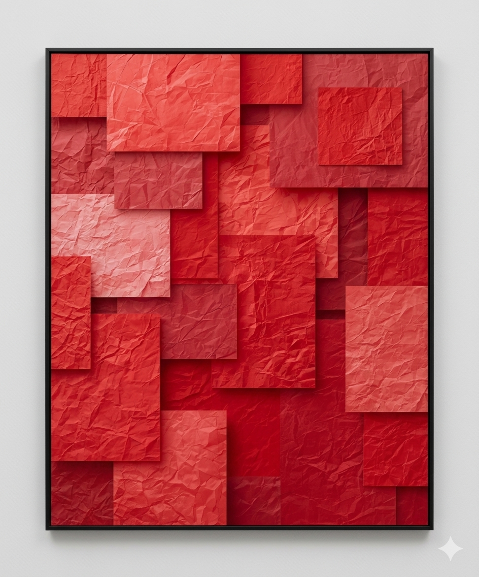 Framed interior decor glossy finished print