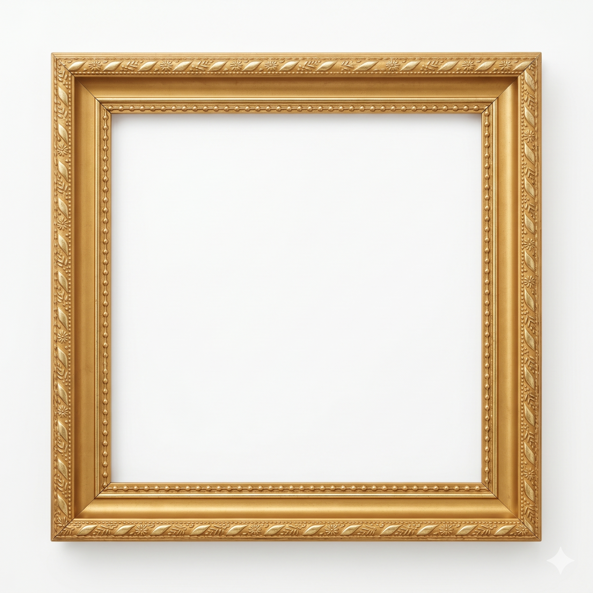 Vintage Gold Wooden Frame