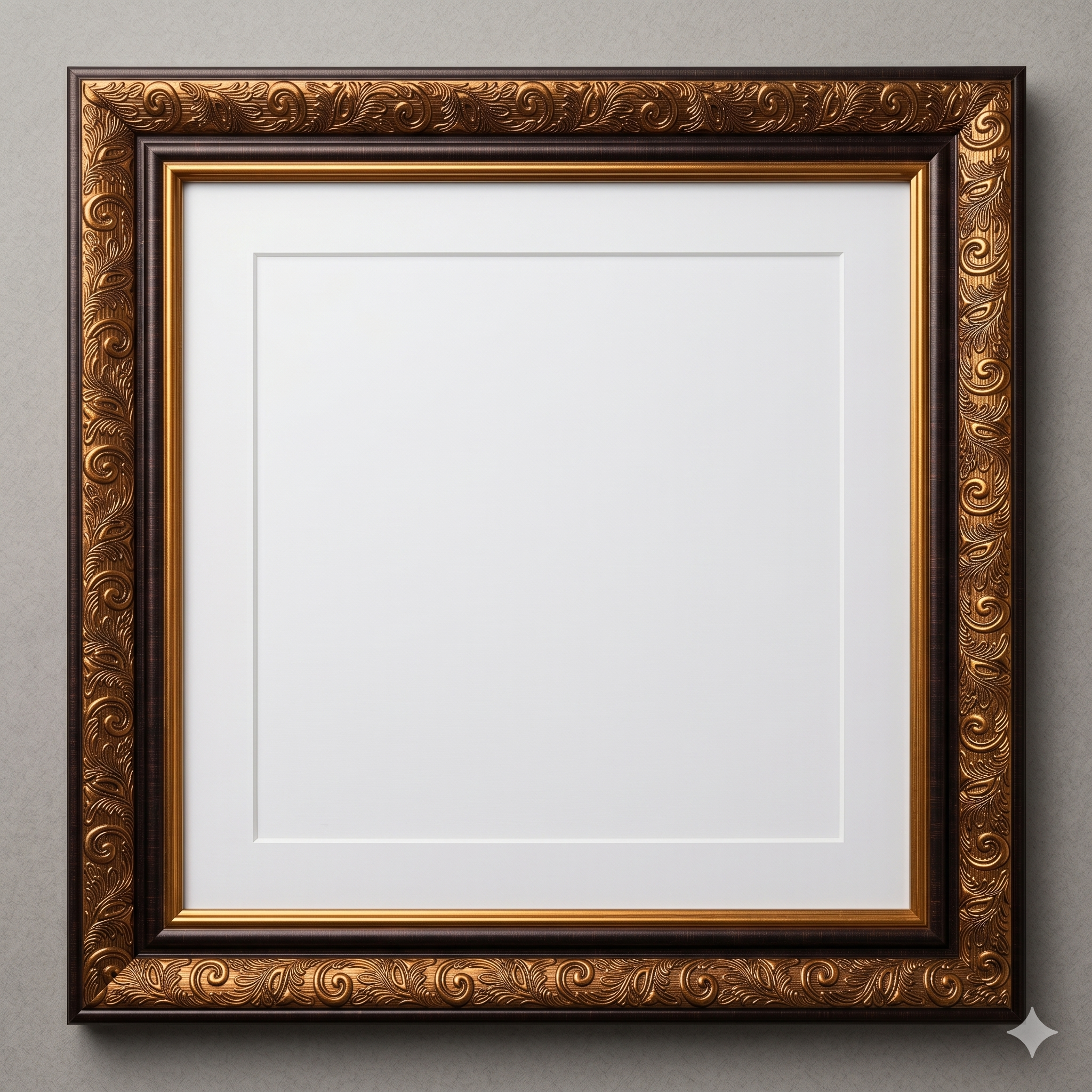 Bronze / Dark Espresso Brown Fibre Frame
