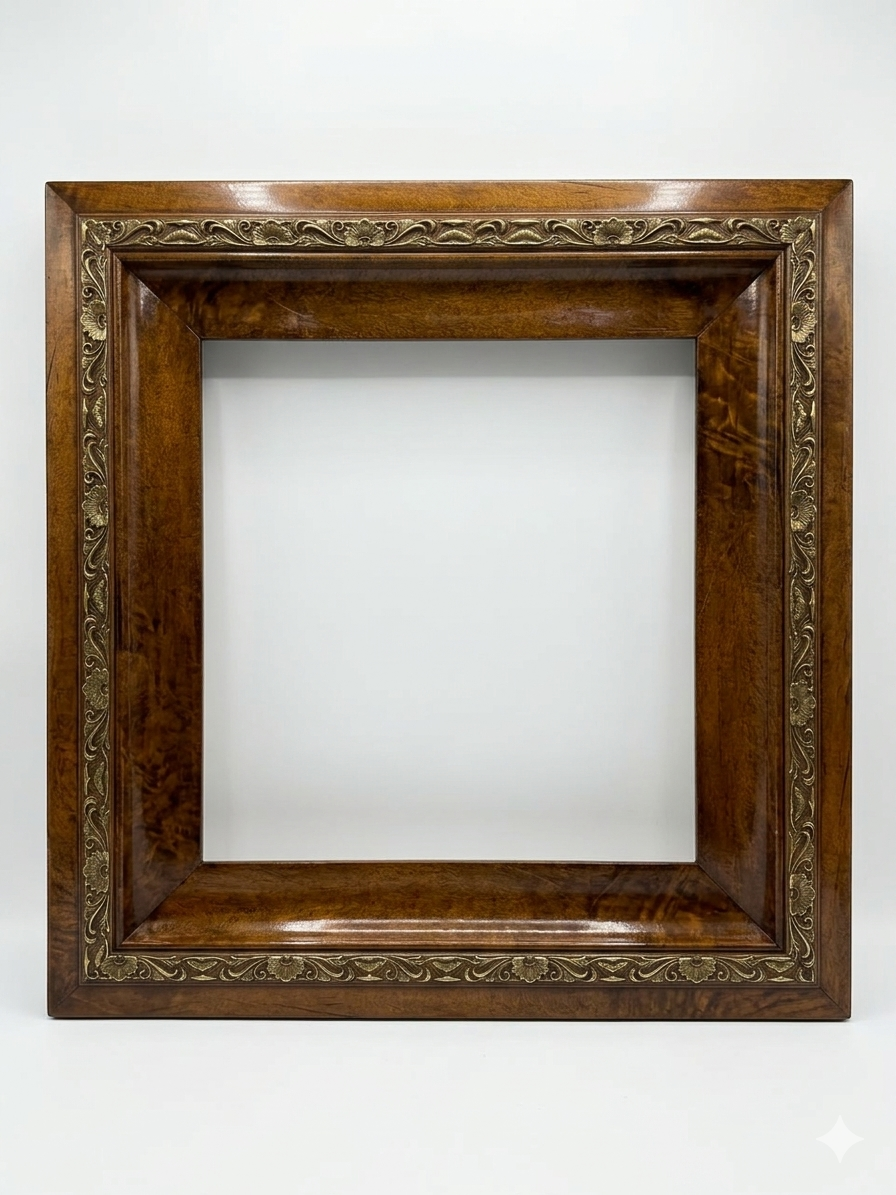Antique Gold / Bronze Wooden Frame