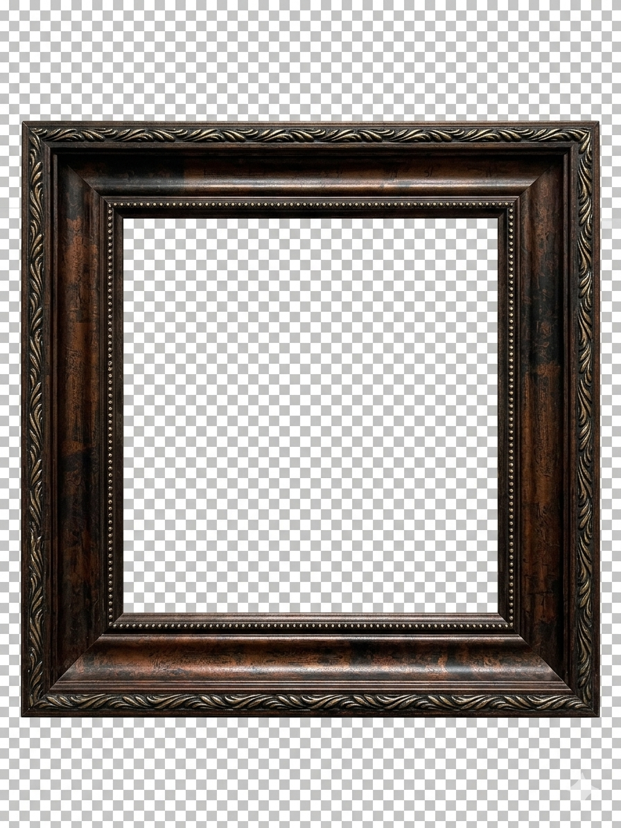 Dark Bronze / Expresso Wooden Frame