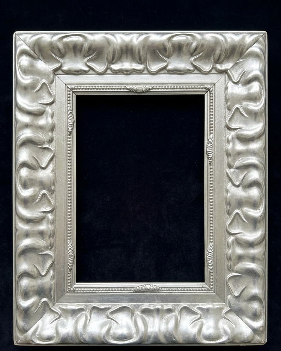 Pewter / Cool Grey Wooden Frame