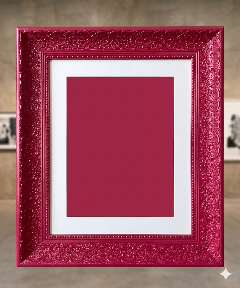 Magenta- Pink Fibre Frame