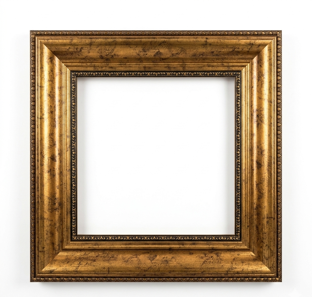 Burnished Gold Fibre Frame