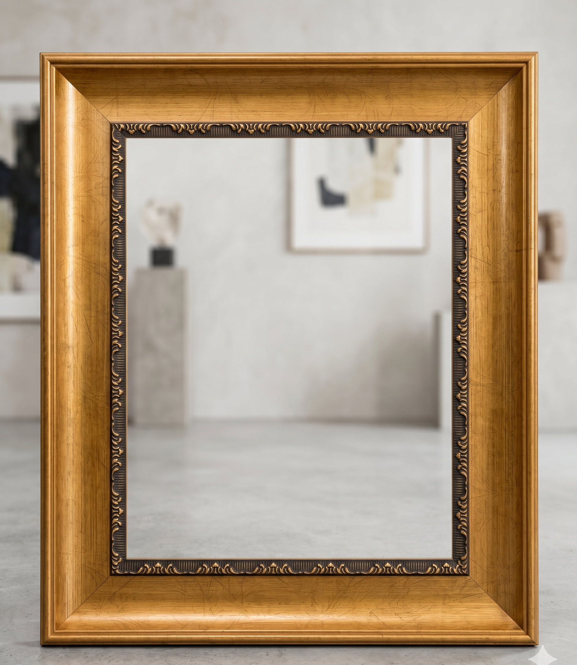 Classic Brushed Gold/Honey Fibre Frame