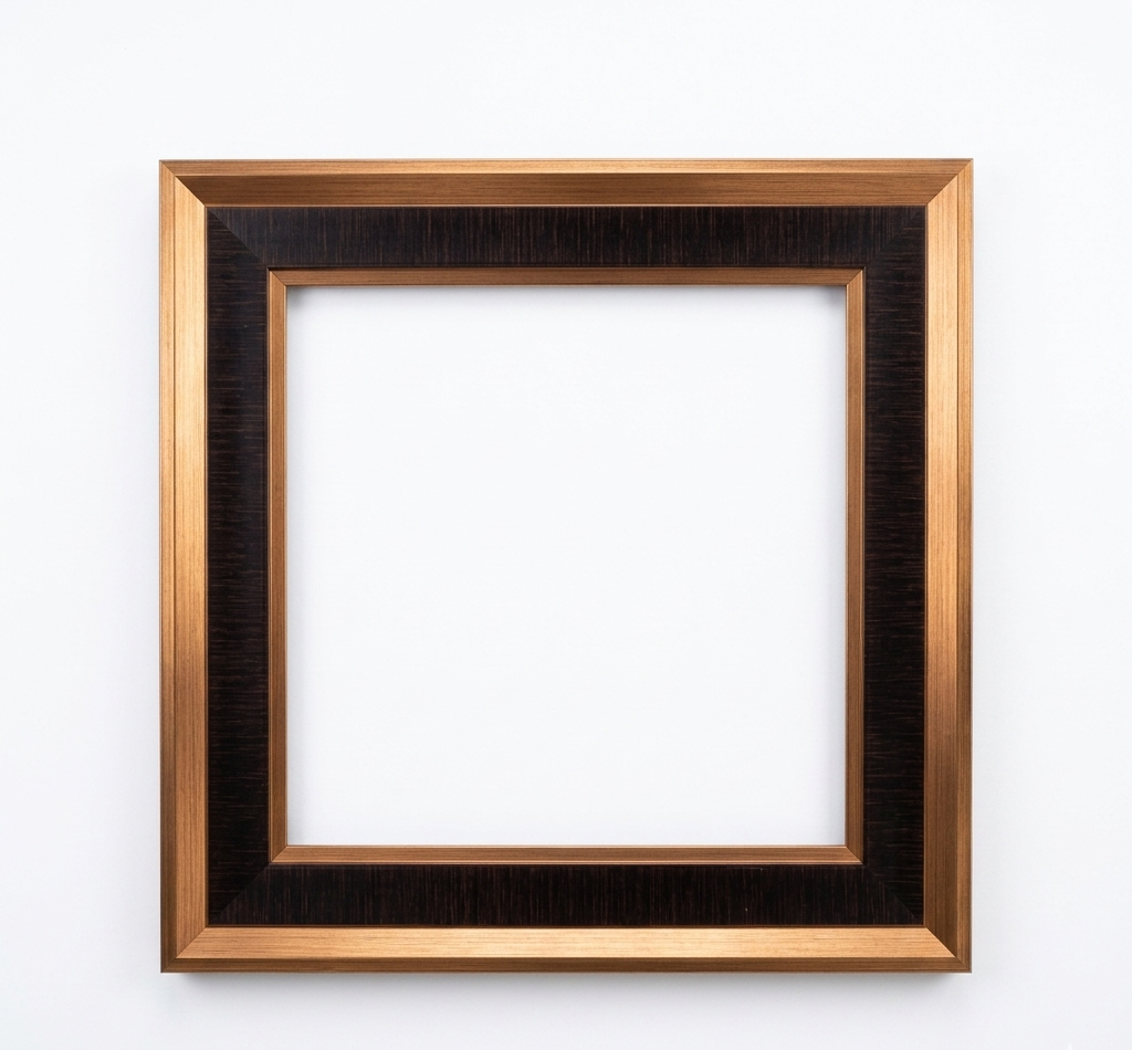 Sleek Metallic Finish Fibre Frame