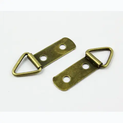 Pair heavy duty picture frame hanger