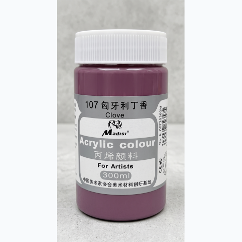 300ml quality Acrylic Paint colour code 107