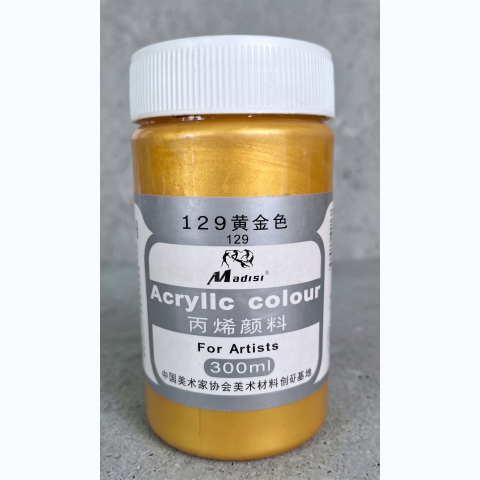 300ml quality Acrylic Paint colour code 129