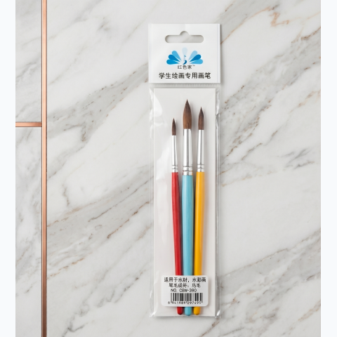 3pc artist brushes