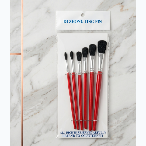 6 pcs artsist brush