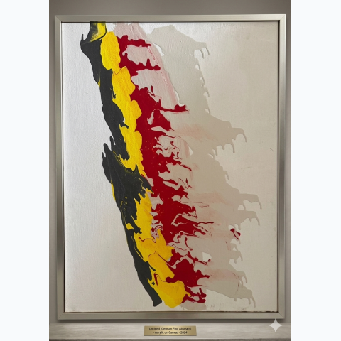 59.69cm x 80.01cm floaten framed canvas painting