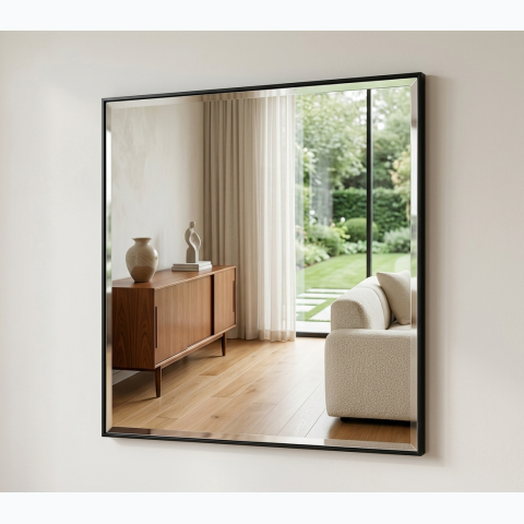 45.72 cm x75.72cm framed 3mm interior decor mirror