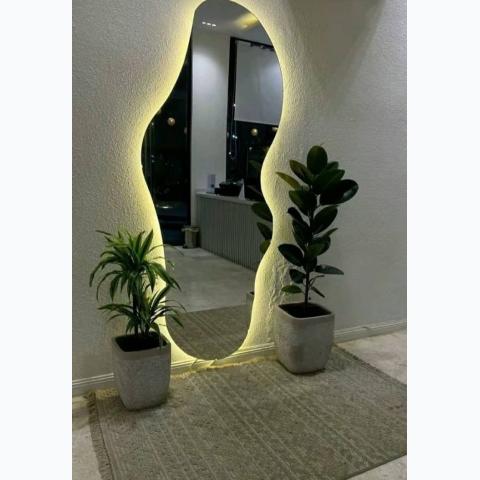 91.44cm x 121.92cm interior decor mirror with lighting