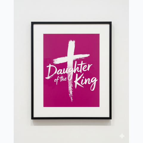 Black thin interior decor framed print with matte and perspex