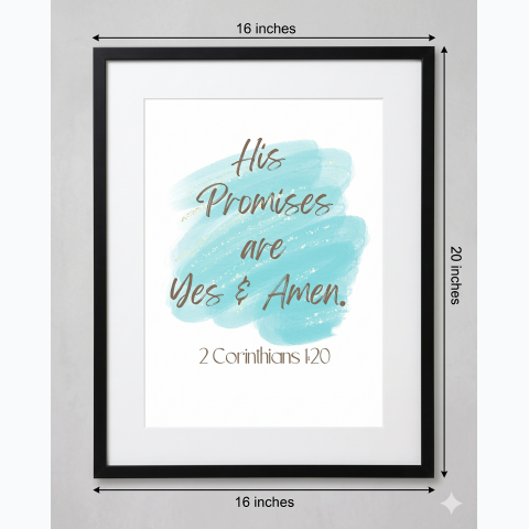 Wooden thin black interior decor frame with matte and perspex