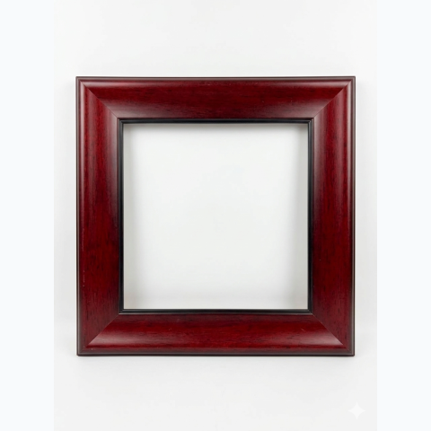 Deep Burgundy/ Wine Wooden Frame