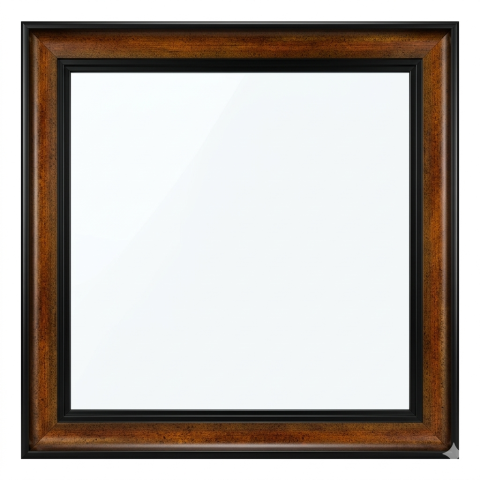Antique Walnut/Copper Fibre Frame