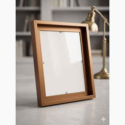 Copper / Rose Gold Fibre Floaten Frame