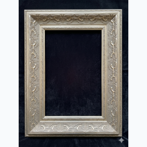 Silver and Champayne Gold Wooden Frame