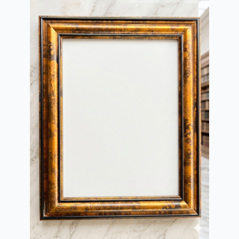 Marble Gold / Bronze Fibre Frame