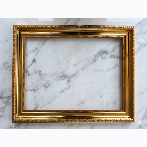 Vibrant Gold / Ornate Fibre Frame