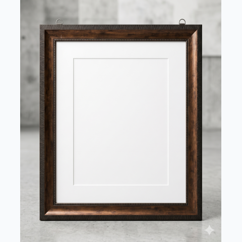 Mahogany / Copper Fibre frame