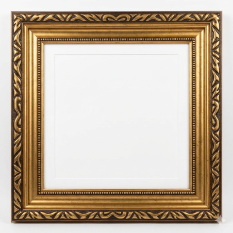 Metallic Gold Fibre Frame