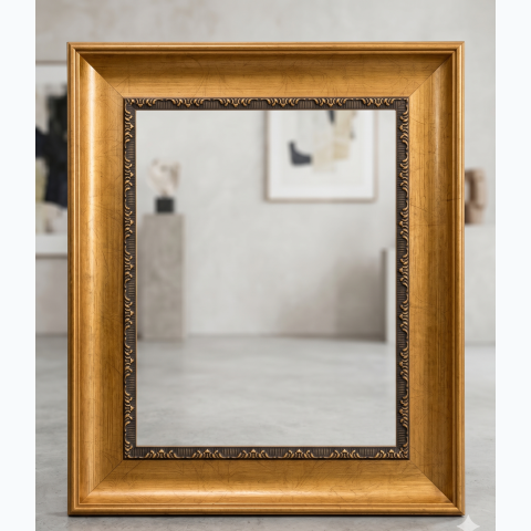 Classic Brushed Gold/Honey Fibre Frame