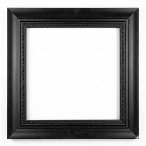 Classic Matte Black Fibre Frame